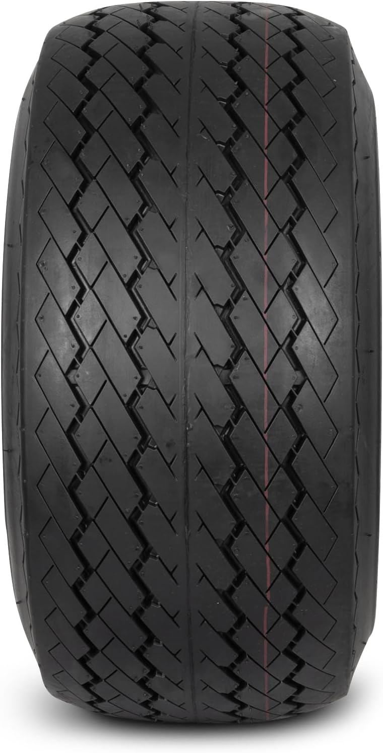 RVpunk 18X8.50-8 Golf Cart Tire and Wheel Assemly 4 Lug 4 Center 18 x 8.5 x 8 18-850-8 Golf Cart Tires On Rims Set 2